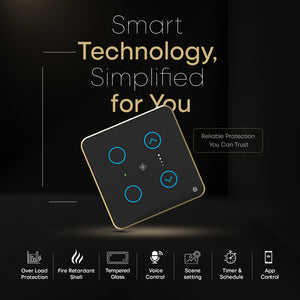 Touch Panel 2 Switch 1 Fan Regulator