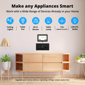 3+1 Fan Node In-wall Smart Switch