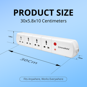 WiFi + BLE Smart Power Strip Extension 4 Outlet