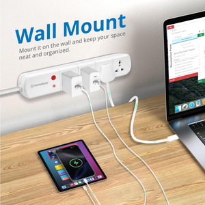 WiFi + BLE Smart Power Strip Extension 4 Outlet