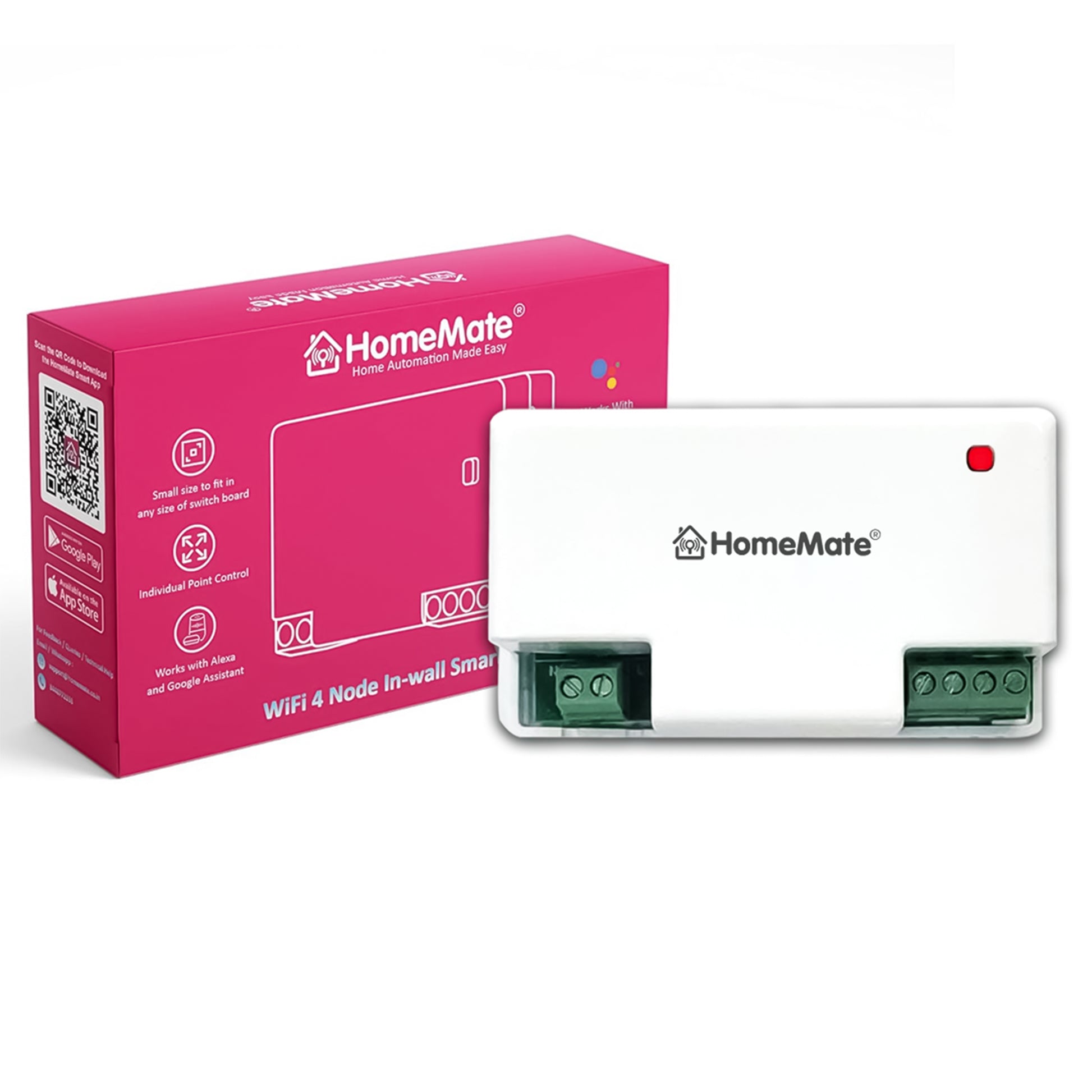 4-Node In-wall Smart Switch