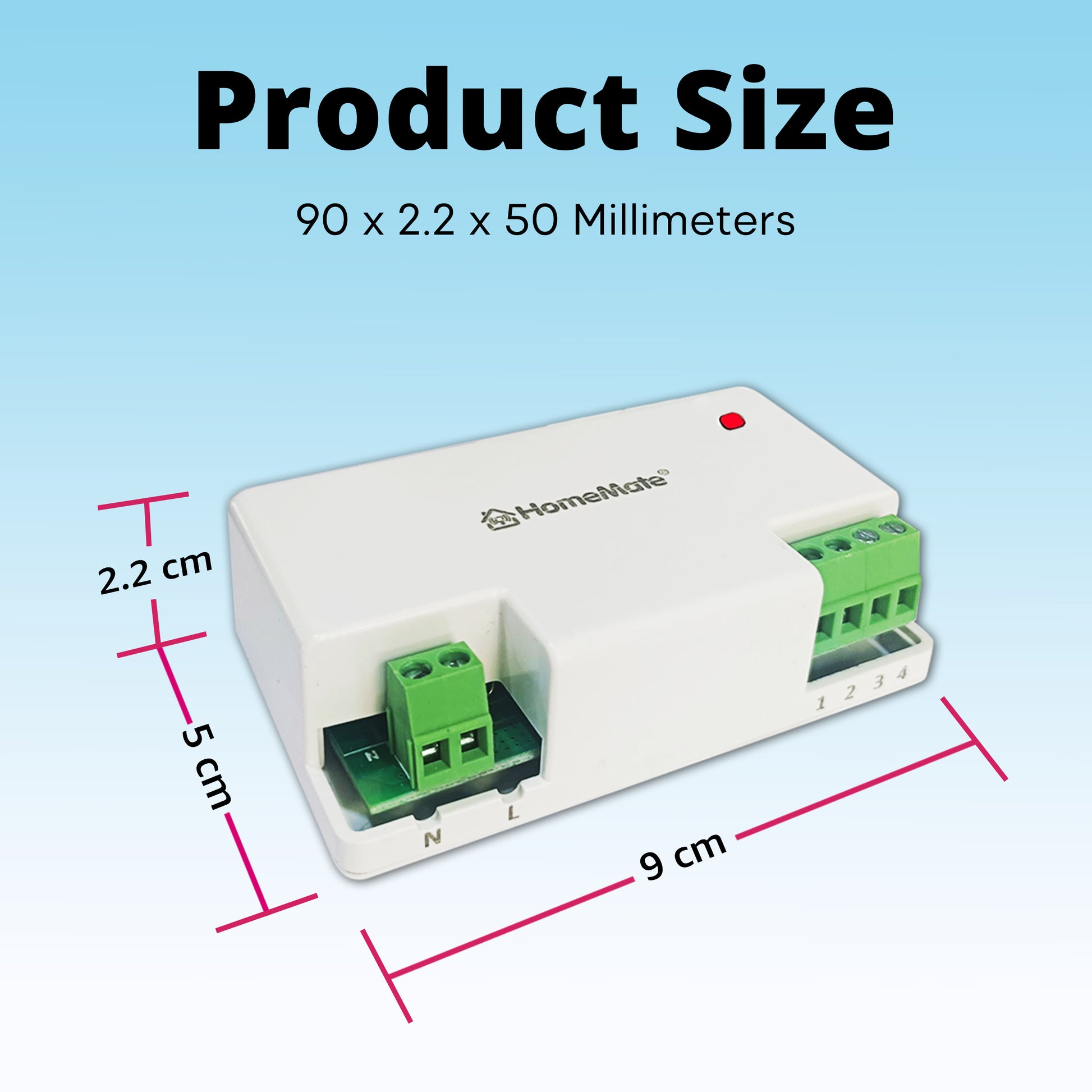 4-Node In-wall Smart Switch