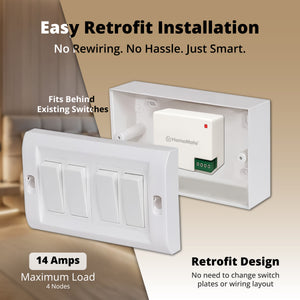 4-Node In-wall Smart Switch
