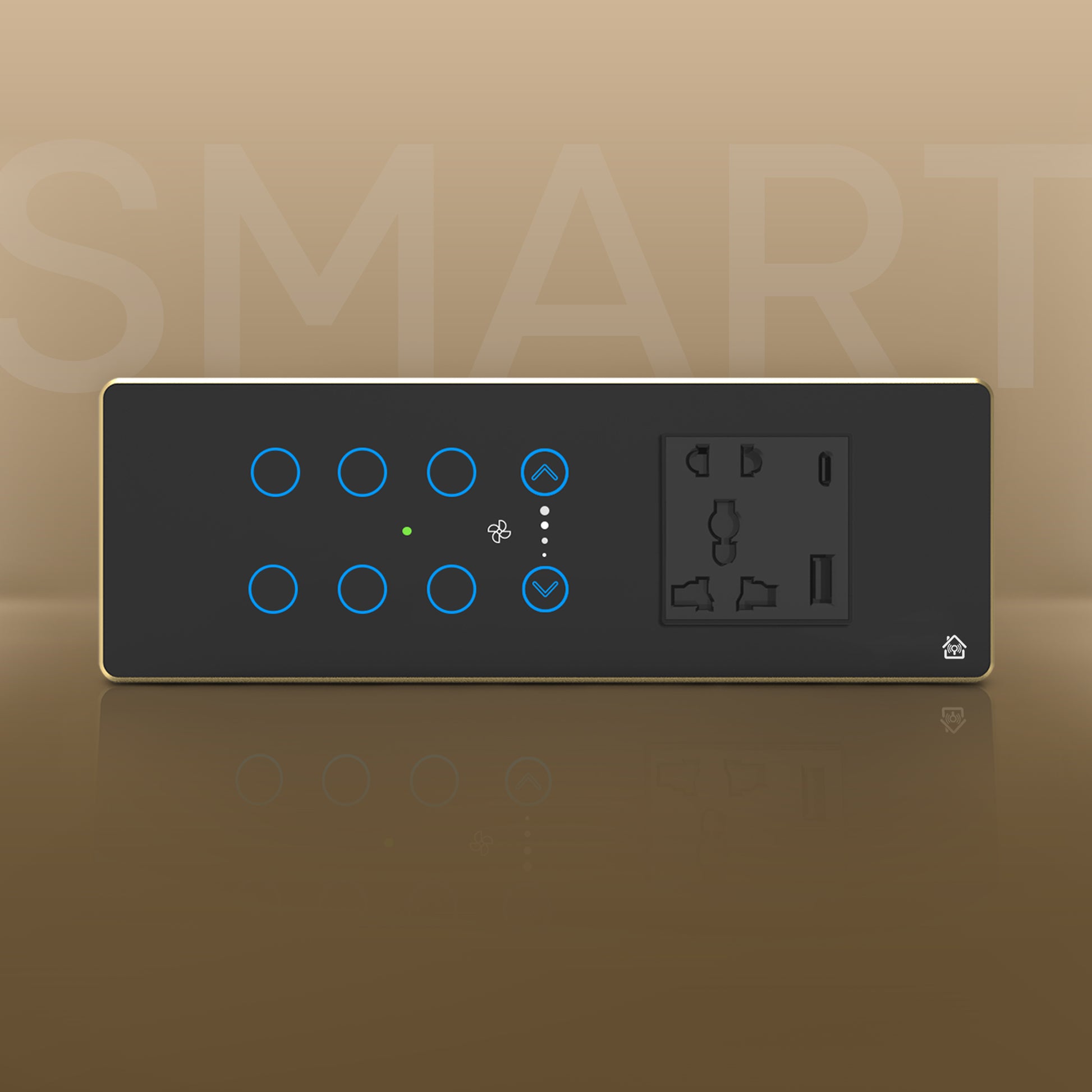 6+1 Fan Touch Panel