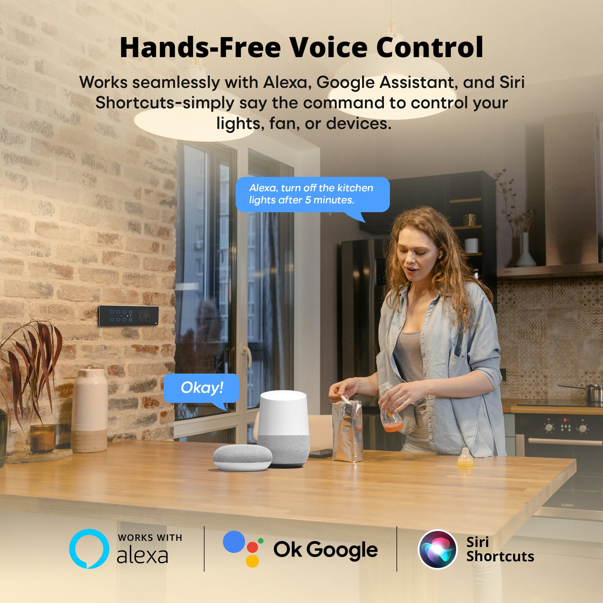 6+1 Fan Touch Panel