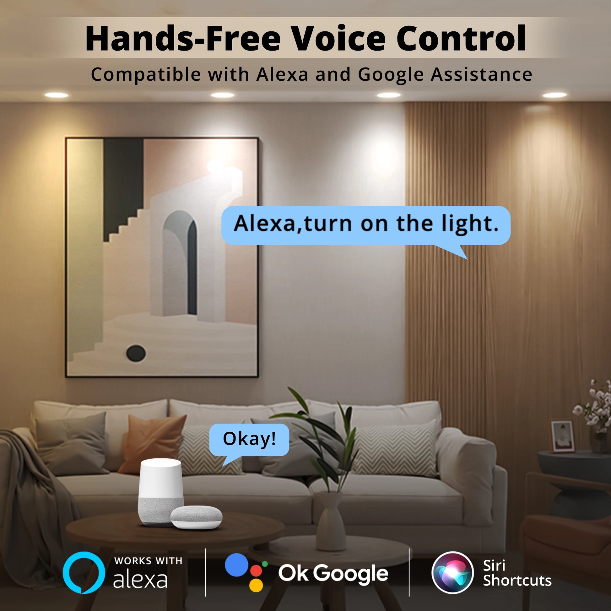 Smart CCT Downlight-Rounded