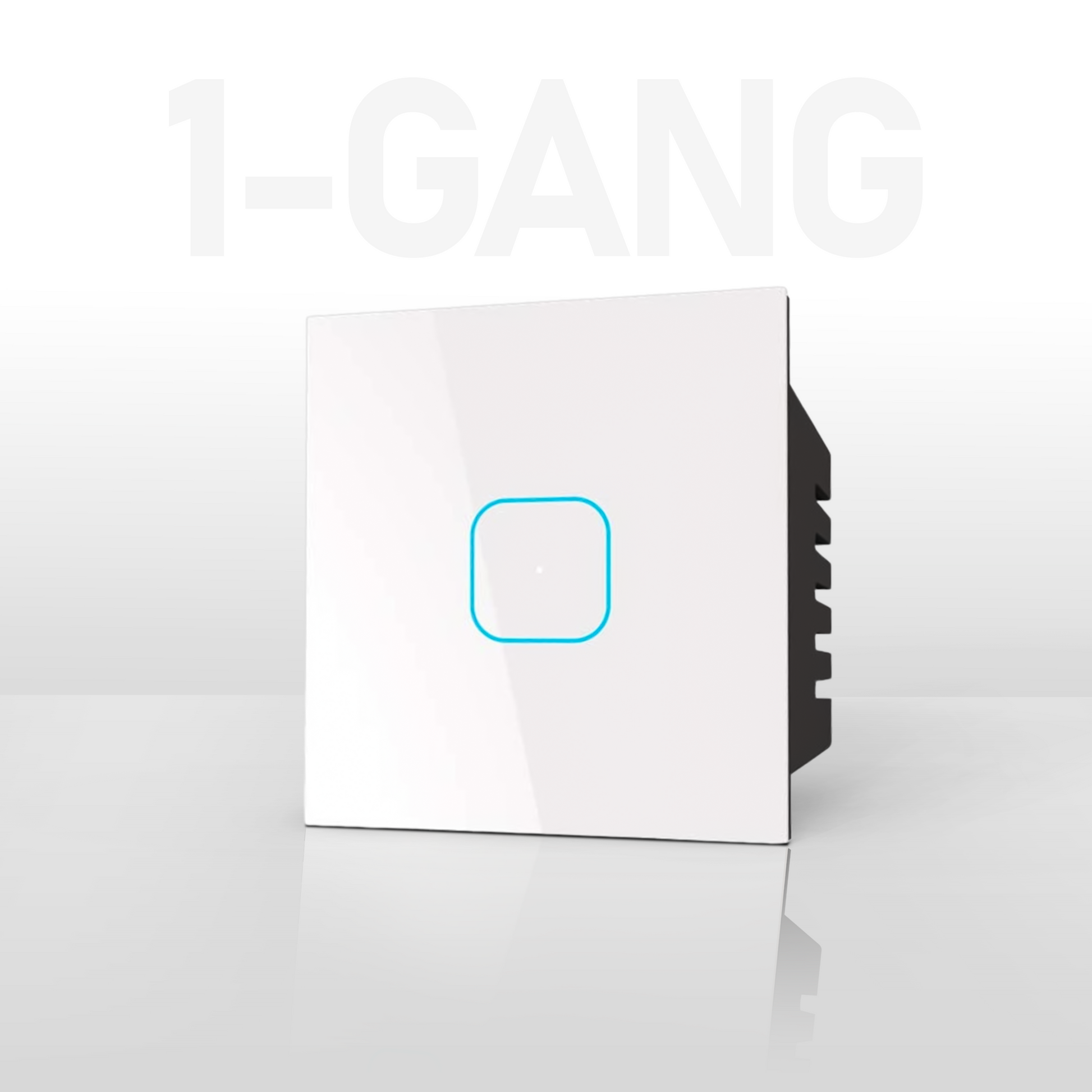 1 Gang Smart Touch Switch White