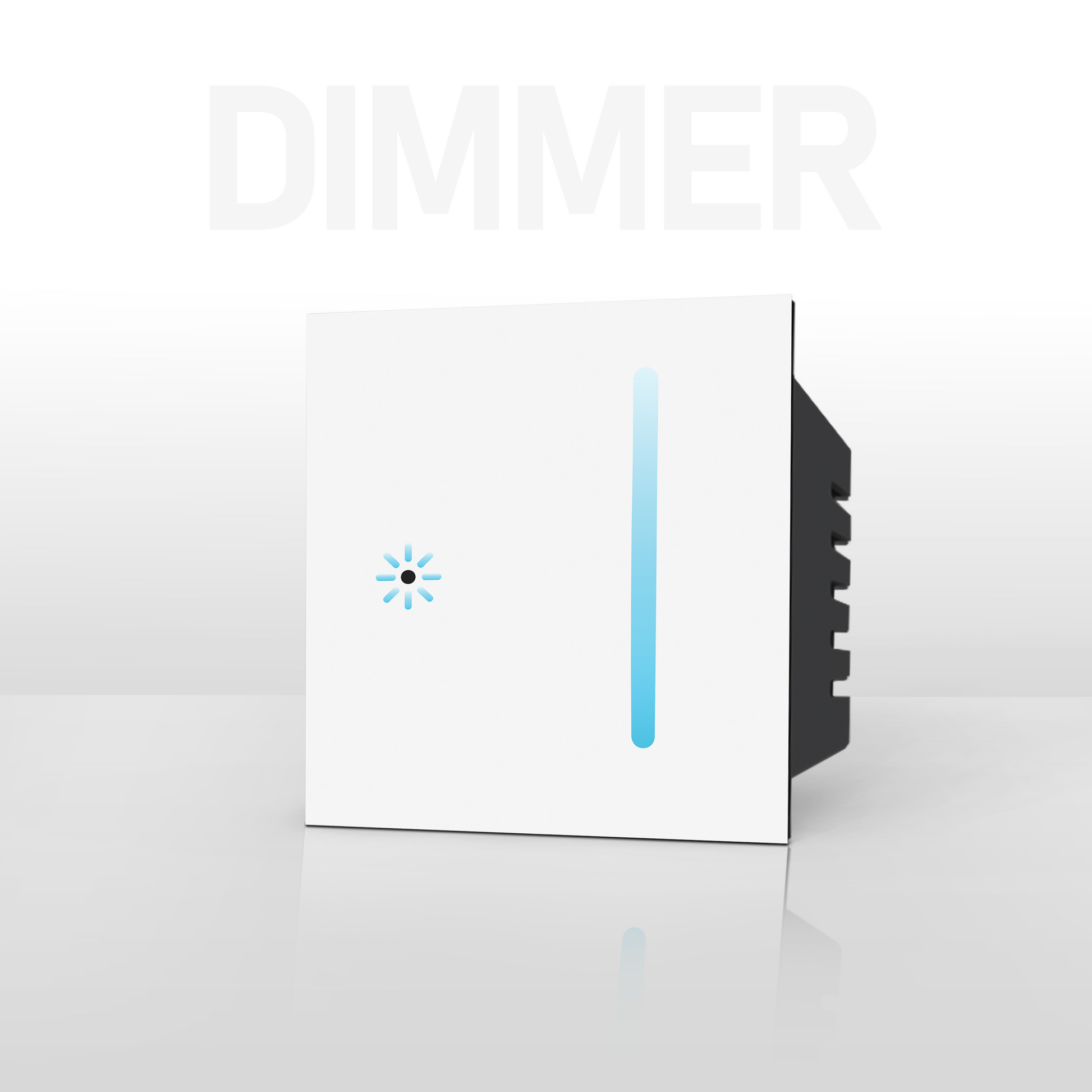 Wi-Fi LED Dimmer Touch Switch White