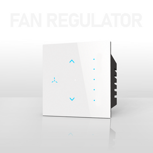 Smart Fan Regulator Touch Switch White