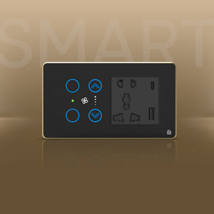 Touch Panel 2 Switch 1 Fan Switch 1 Socket