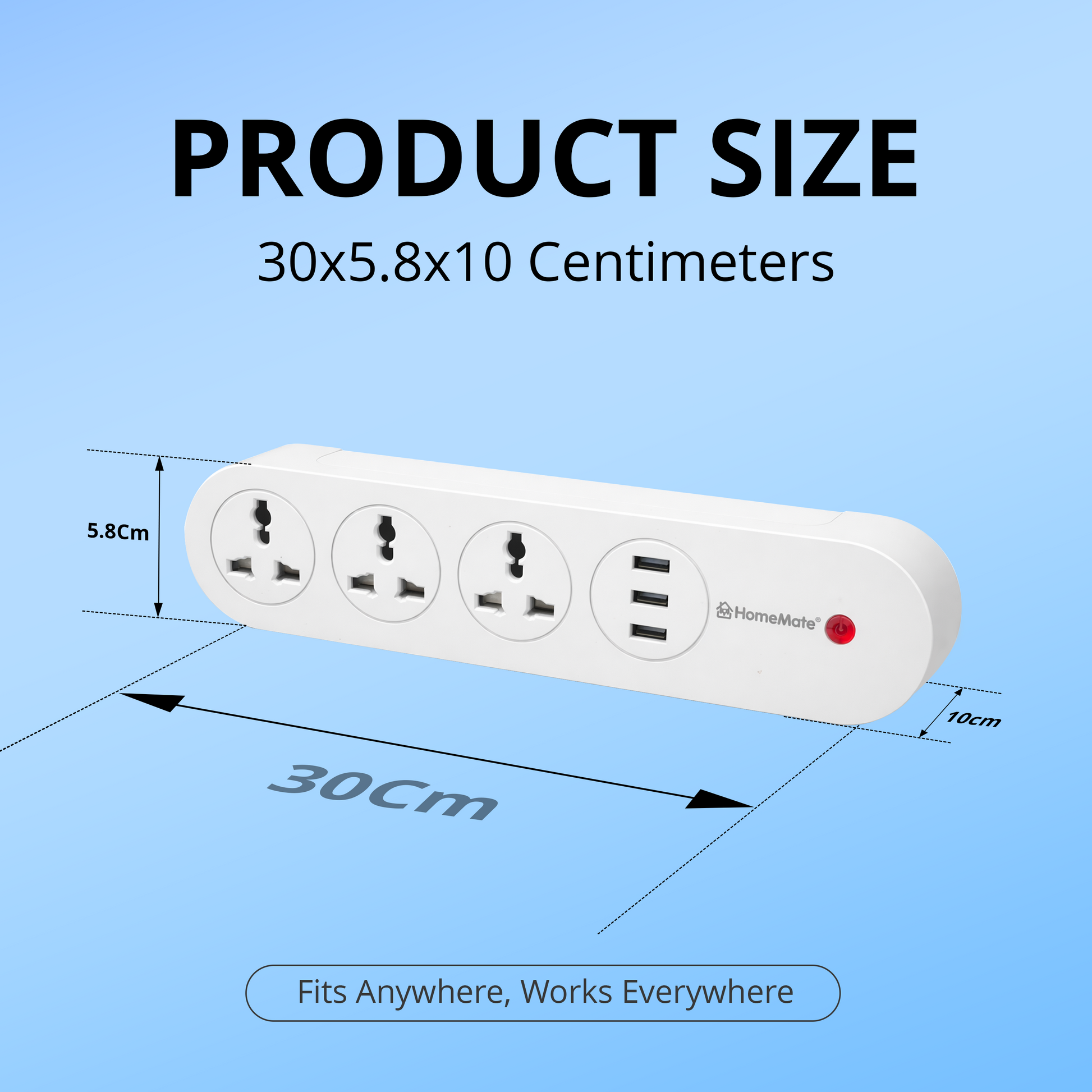 WiFi + BLE Smart Power Strip Extension