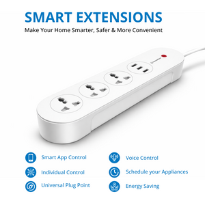 WiFi + BLE Smart Power Strip Extension