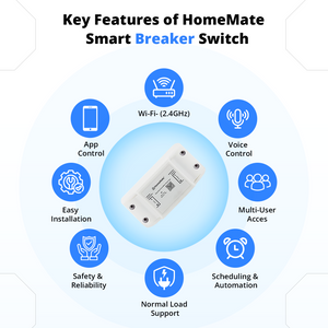 Wi-Fi Smart Switch Breaker