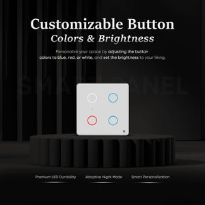 Touch Panel 4 Switch (White)